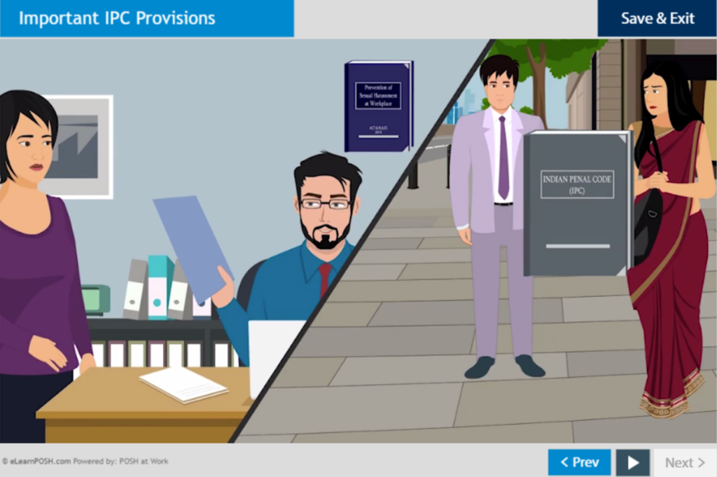 POSH Foundation Module 3 Important IPC Provisions