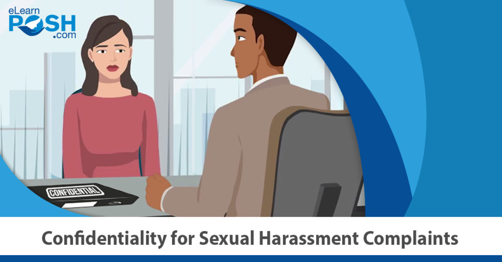 Blog 53 Confidentiality for Sexual Harassment Complaints