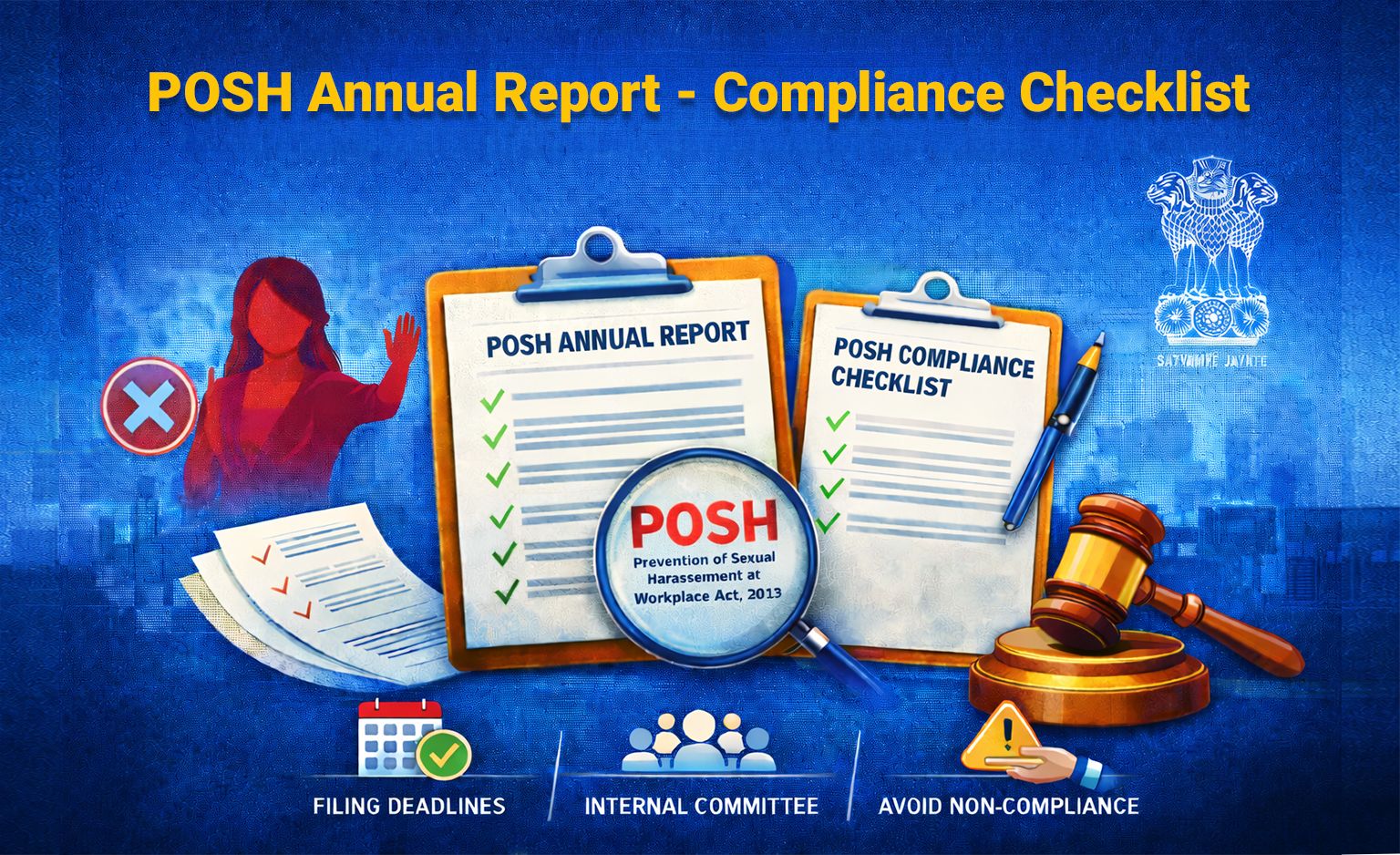 POSH Annual Report, POSH Annual Report filling - 2025, POSH Annual Report: Impact of Gurugram Notification on All Indian Employers