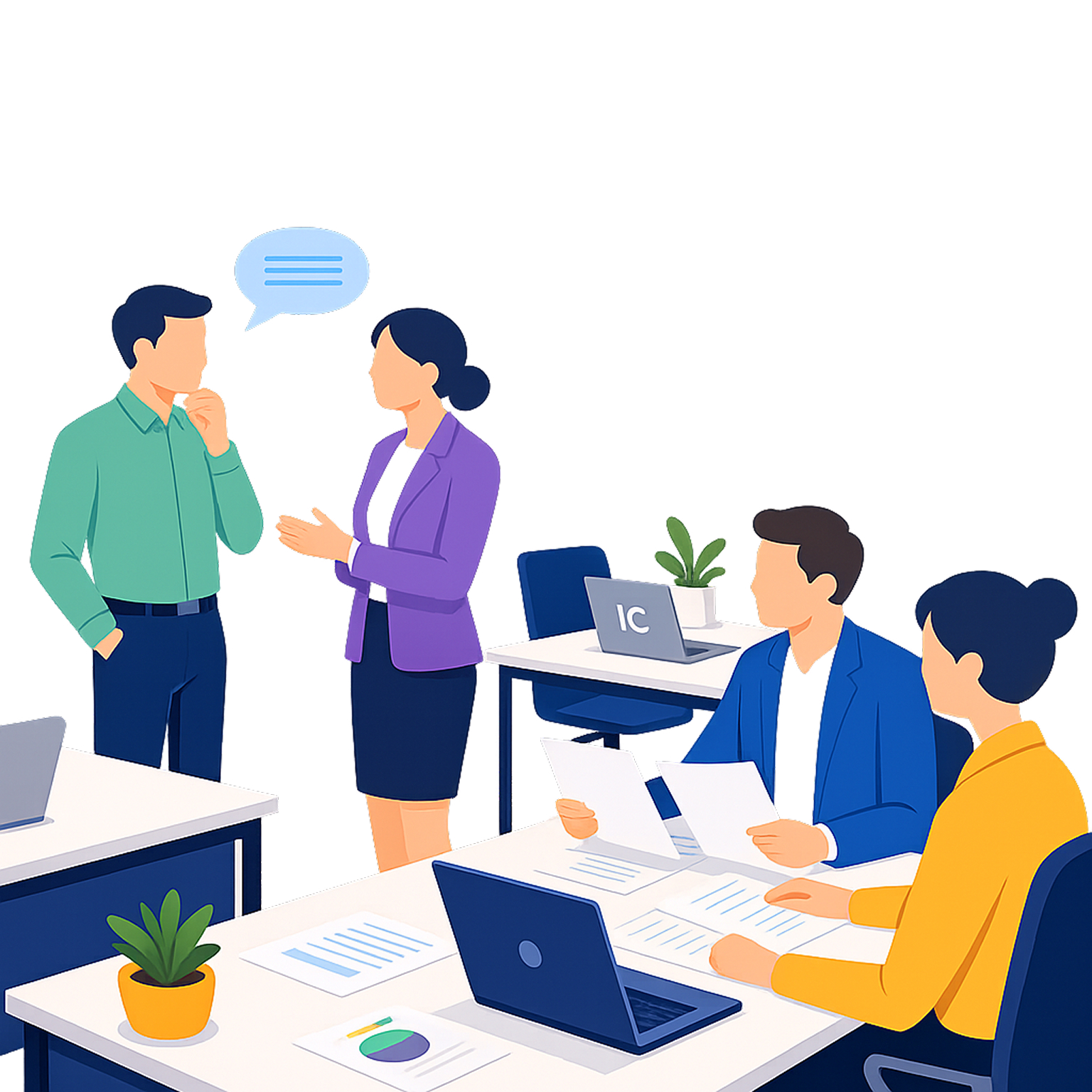 Employees reporting workplace harassment to internal committee under POSH Act for safer and compliant work environment