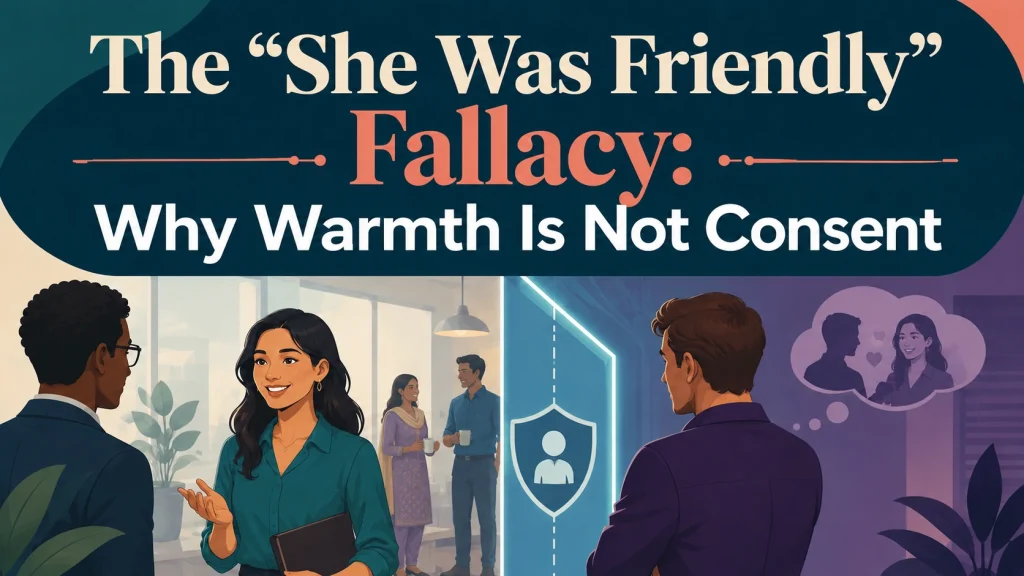 Friendliness is not consent under the POSH Act in the workplace